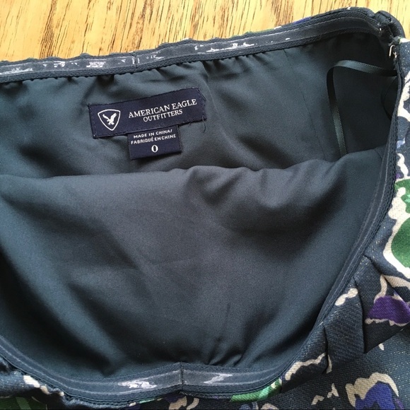 American Eagle Outfitters Strapless Floral Dress Size 0 - Picture 5 of 6